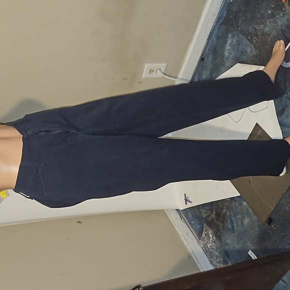 Riders Dark Black Slacks - Picture 2 of 6